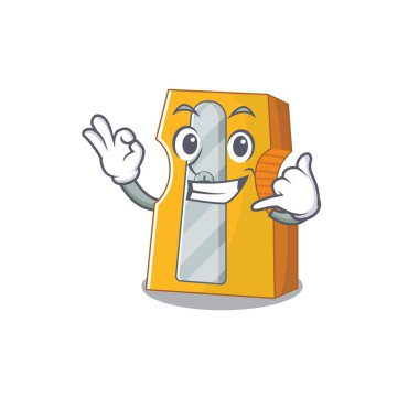 Bana komik kalemtraş maskot resim stili de.