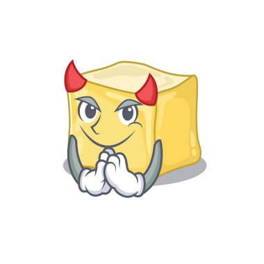 Şeytan kremalı tereyağı Karakter tasarımı çizgi filmi