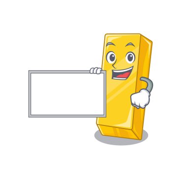 Tahtalı komik altın çizgi film karakter tasarım biçimi