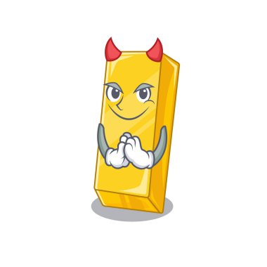 Şeytan Altın Çubuğu Karakter Tasarımı Çizgisi