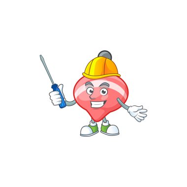 Karikatür karakteri tarzında havalı Çin yapımı kırmızı başlıklı oyuncak.