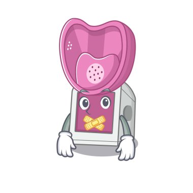 Buhar spreyi maskot karakter tasarımının sessiz bir jesti.