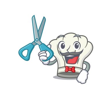 Komik berber, çizgi film karakteri tasarım stili.