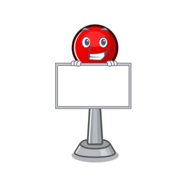 Tahtayla sırıtan sevimli bir anten resmi.