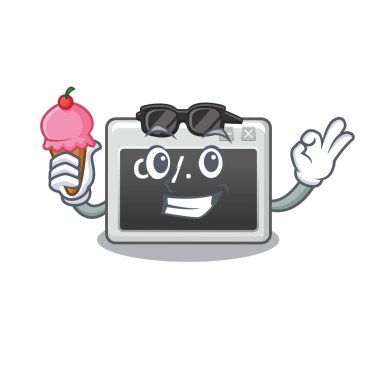 Dondurmalı pencere maskotu tasarımı komutu