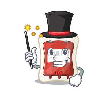 A picture of blood bag performance as a Magician