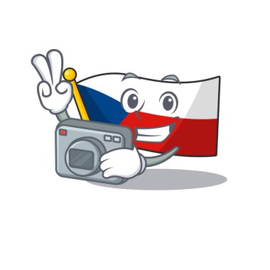 Kameralı havalı fotoğrafçı czechia karakteri