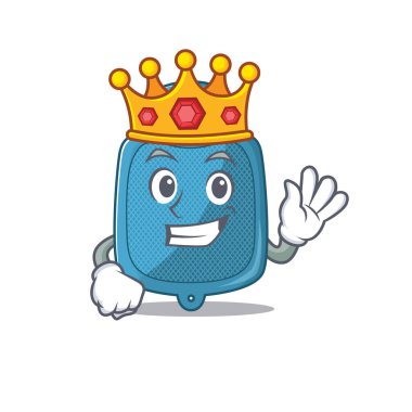 King 'in maskotluk tarzında sersemletici bir sıcak su torbası.