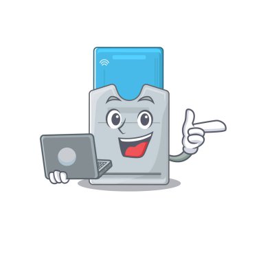 Bilgisayarla çalışan anahtar kartın akıllı karakteri