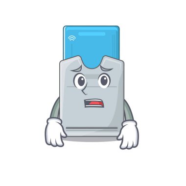 Anahtar kartın korkmuş yüzünü gösteren bir resmi.