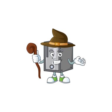 Sahnede cadı rolü yapan sevimli bir Cpu.