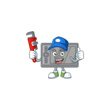 Güleryüz Tesisatçı Wacom maskot resim tarzında