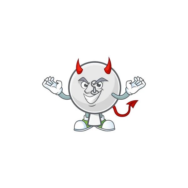 残酷な悪魔の衛星料理漫画のキャラクターデザイン — ストックベクタ