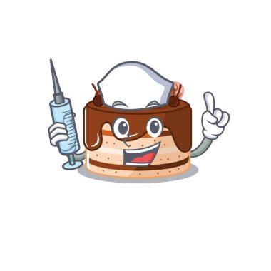 Çikolatalı kek, şırıngalı hemşire karakteri.