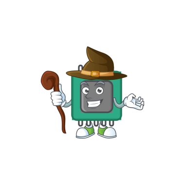 Tatlı bir Ram sahnede cadı rolü yapıyor.