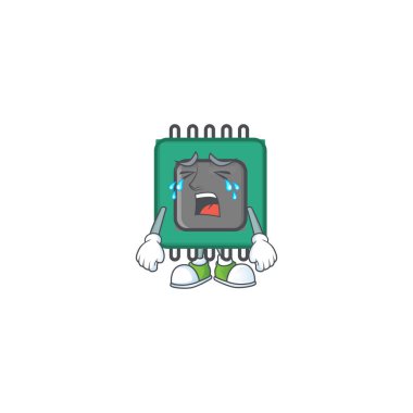 Ağlayan bir Ram çizgi film maskotu tasarımı