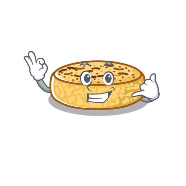 Call me funny crumpets cartoon character concept