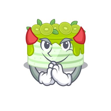 Şeytan kivi keki Karakter tasarımı çizgi filmi