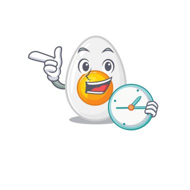 Çizgi film karakteri kavramı yumurtayı kaynatıyordu.