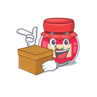 Şirin çilek reçelli çizgi film karakteri.