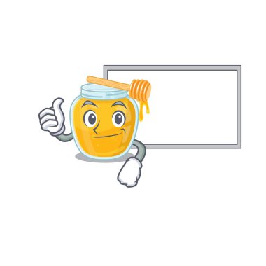 Ballı çizgi film tasarımının tahtası var. Vektör illüstrasyonu