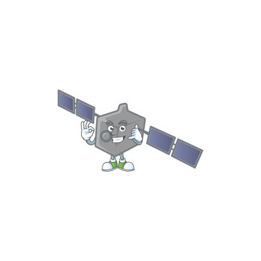 Call me funny satellite network mascot picture style