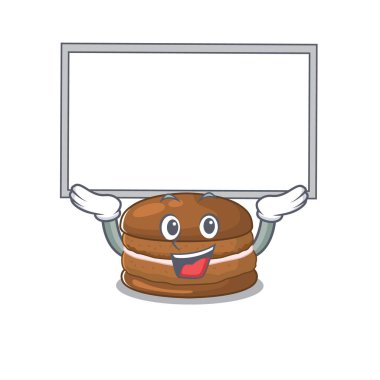 Çikolatalı, maskot maskotu resmi.