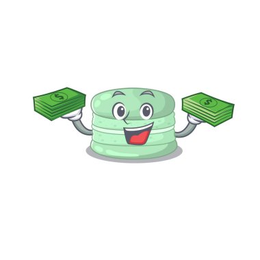 Havalı, zengin, fıstıklı makaron karakteri. Elinde para var.