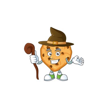 sweet and tricky Witch chocolate chips love cartoon character