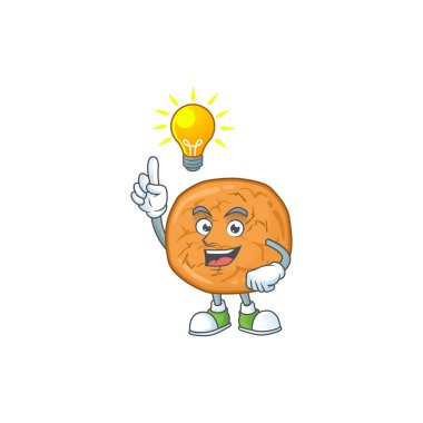 Pekmez kurabiyeleri maskot karakter tasarımı ve şirin bir jesti var.