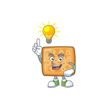 Krakerlerin maskot karakter tasarımı ve şirin bir jesti var.