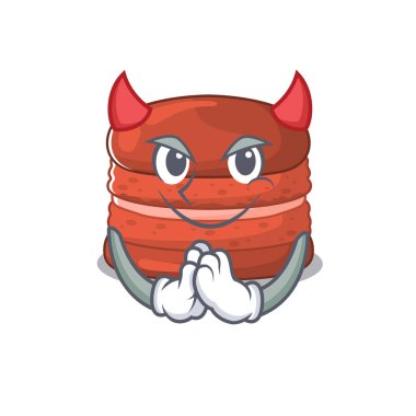 Şeytan çizgi filminde kirazlı makaronun resmi.