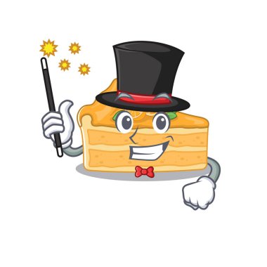 Büyüleyici bir turuncu çizim dizayn performansı. Sihirbaz tarzı.