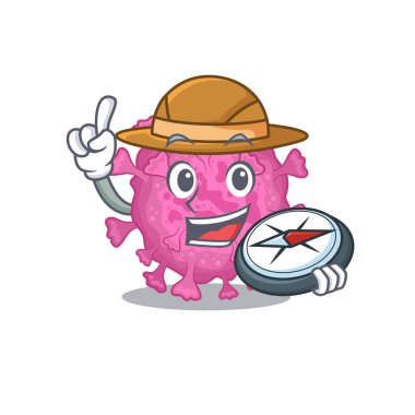 Corona virüsü bir pusula ile deneyimli bir kâşif.