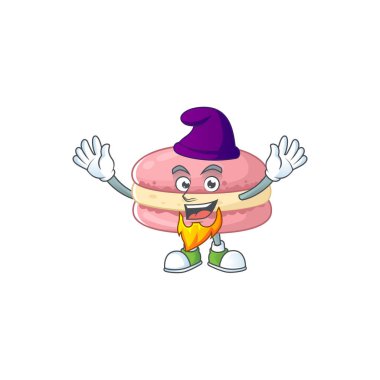 Bir Elf olarak oynanan çilekli kurabiyelerin şirin bir çizgi film tasarımı.