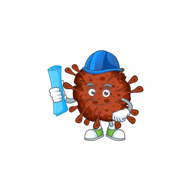 Mavi baskılı ve mavi kasklı enfeksiyon koronavirüsünün akıllı mimarı.