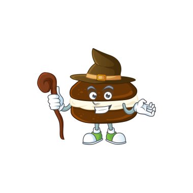 Tatlı ve kurnaz cadı çizgi film karakteri