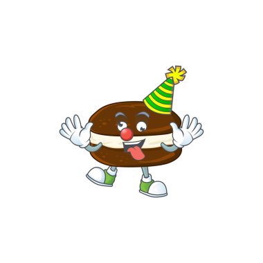 Çizgi film karakteri tasarımı konseptiyle sunulan şirin ve komik palyaço pastaları.