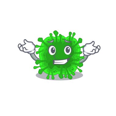 Minunacovirus maskot tarzının mutlu yüzü