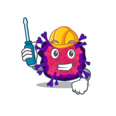 Çizgi film karakteri tasarımında sunulan akıllı otomotiv nyctacovirüsü