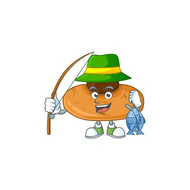 Komik çizgi film karakteri Balıkçı Öpücük kurabiyeleri