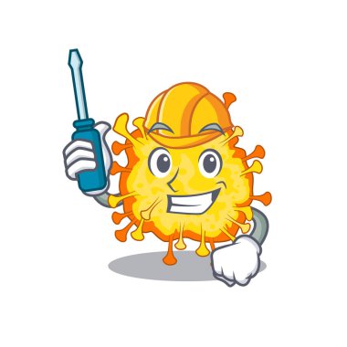 Çizgi film karakteri tasarımında sunulan akıllı otomotiv minakovirüsü