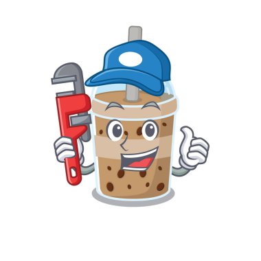 Çizgi film karakteri tasarımı üzerine Akıllı Muslukçu Çikolatalı Çay