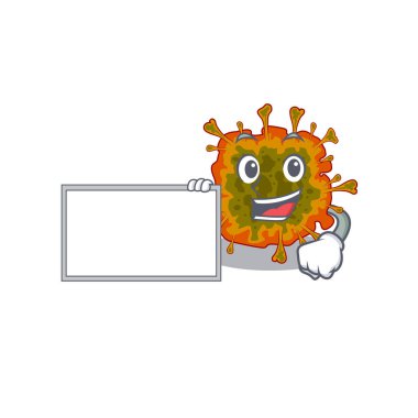 Maskot tasarım tarzıyla Duvinacovirüs