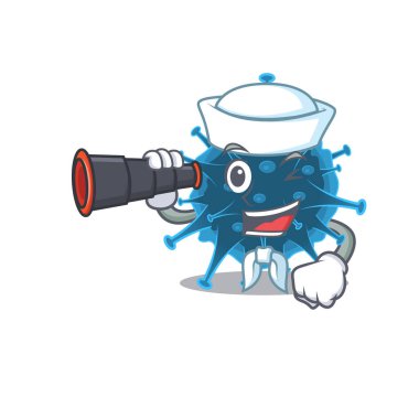 Sailor çizgi filminde dürbünlü Moordecovirus.