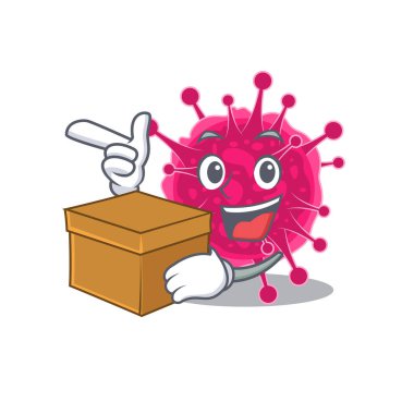 Picornaviridae karikatür tasarım konseptinin bir resmi.