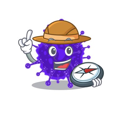 Maskot tasarım konsepti: Nidovirales Kâşifi