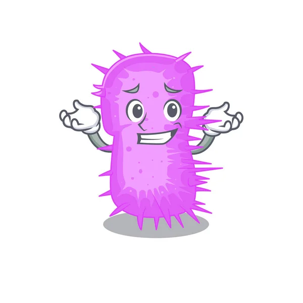 Una Imagen Acinetobacter Baumannii Sonriente Concepto Diseño Dibujos Animados Ilustración — Vector de stock