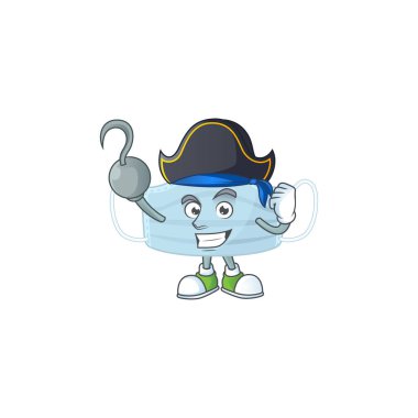 Tek elle havalı bir cerrahi maske tasarımı korsanı.