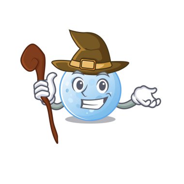 Mavi Ay sinsi ve hileli cadı çizgi film karakteri